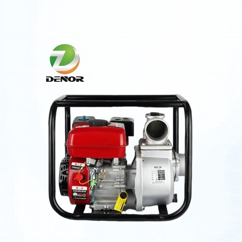5 HP Pompa Diesel Portable 4 Inch 6 Inch Pertanian Irigasi Pompa Air Seluler Untuk Pertanian