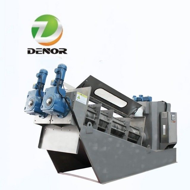Multi Purpose Screw Press Dehydrator Mesin Filter Volute Screw Filter yang sepenuhnya otomatis