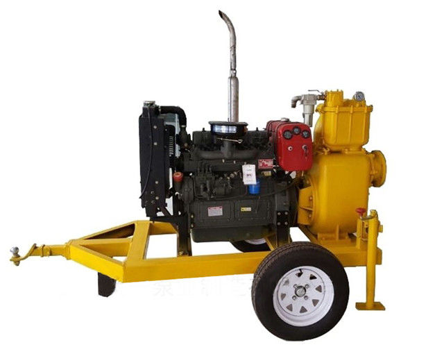 Energy Saving Large Flow Emergency Diesel Type Rescue Pump Truck