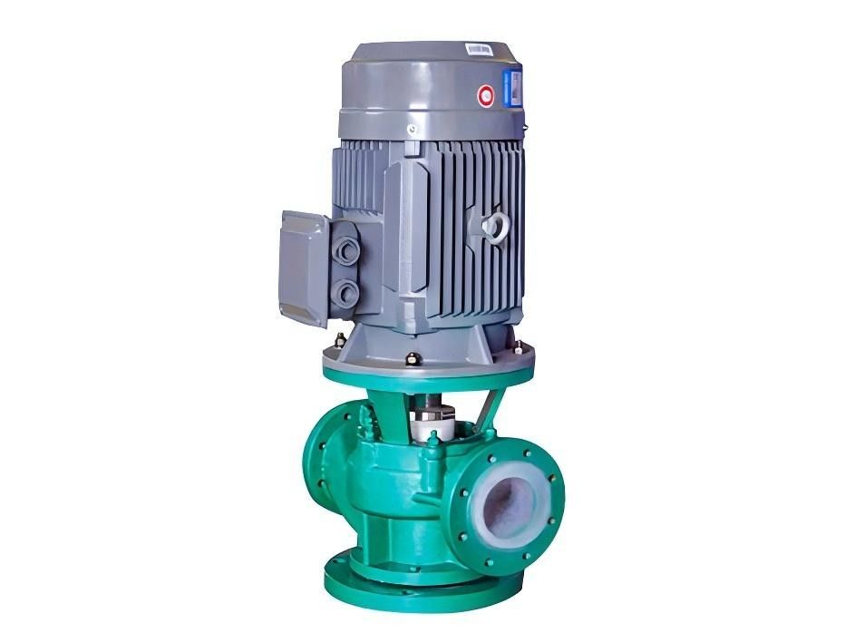 Pompa sentrifugal pipa tipe IGF dengan lapisan fluorin 100L/Min tahan aus