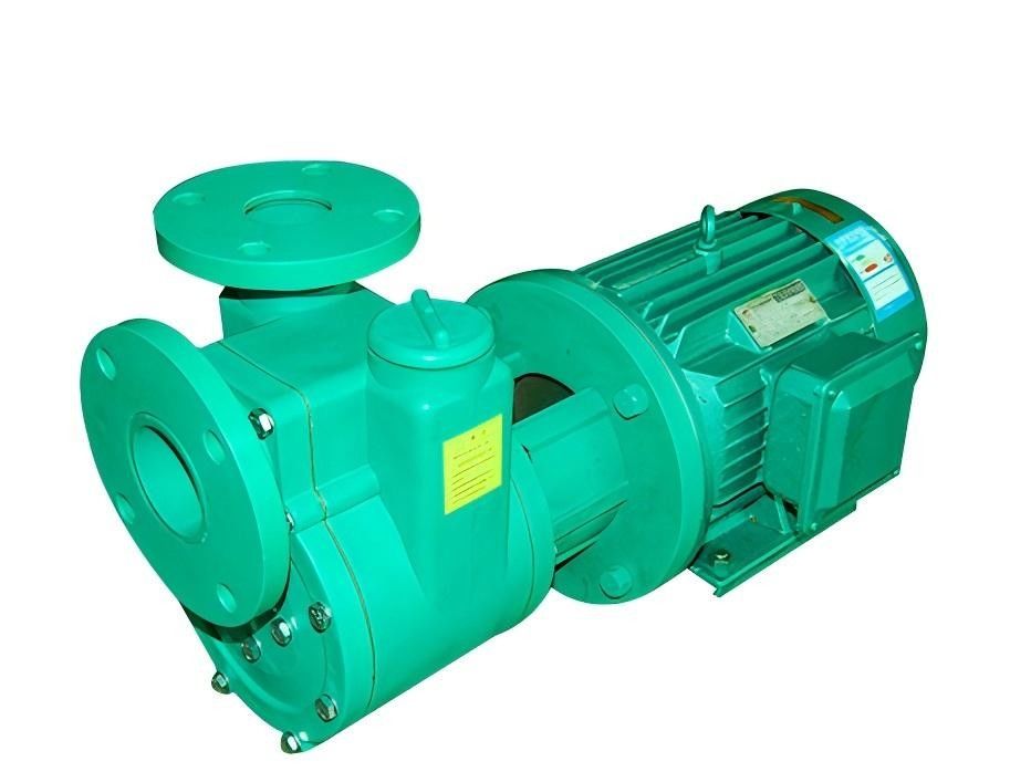 FZB Fluoroplastik Self Priming Pompa Sentrifugal Horizontal tahan korosi