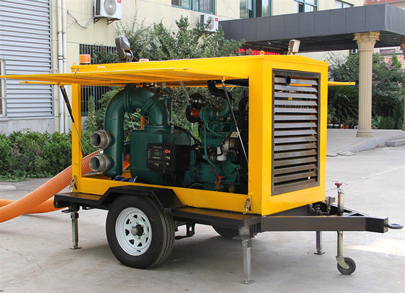 Energy Saving Large Flow Emergency Diesel Type Rescue Pump Truck