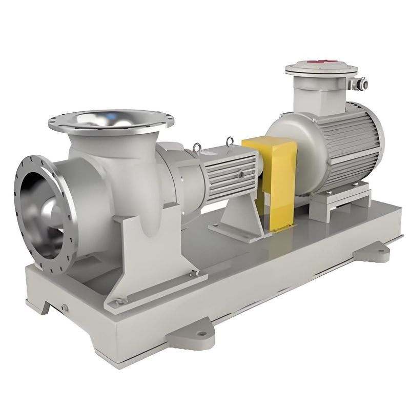 Pompa Aliran Aksial Baja Rinsing Duplex / Pompa Sirkulasi Untuk Sirkuit Evaporator