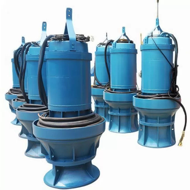ODM OEM Elbow Pump 10M3/H-35000M3/H Axial Flow Propeller Pump 1-25m Kepala Untuk Pump Station