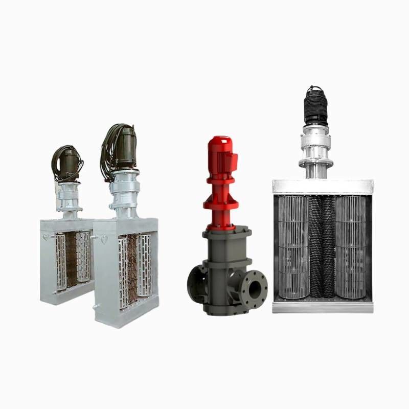 Grinder air limbah untuk pabrik pengolahan air limbah dengan kapasitas aliran tinggi dan desain kompak untuk saluran kecil dan asupan air