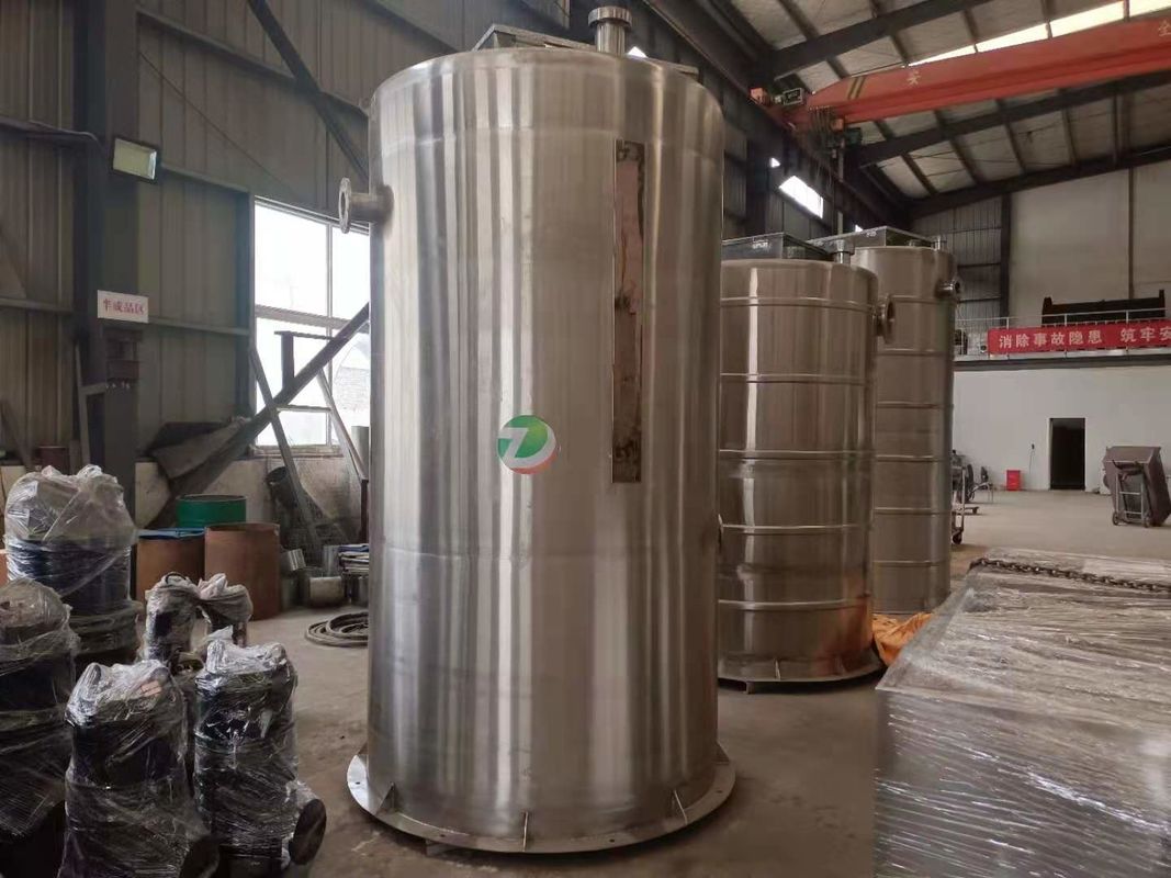 Stasiun pompa pasokan air stainless steel khusus untuk pasokan air kota dan sekunder
