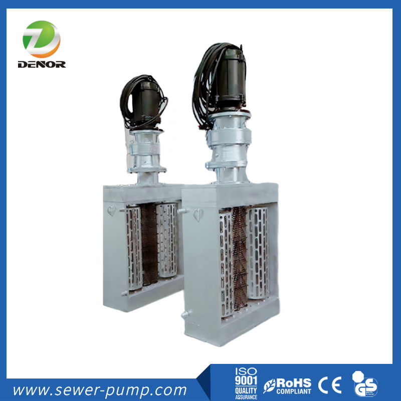 DENOR DNRF-P90/P140/P185/P230/P275 Penggiling air limbah untuk saluran kecil dan aliran air rendah 90-275m3/h