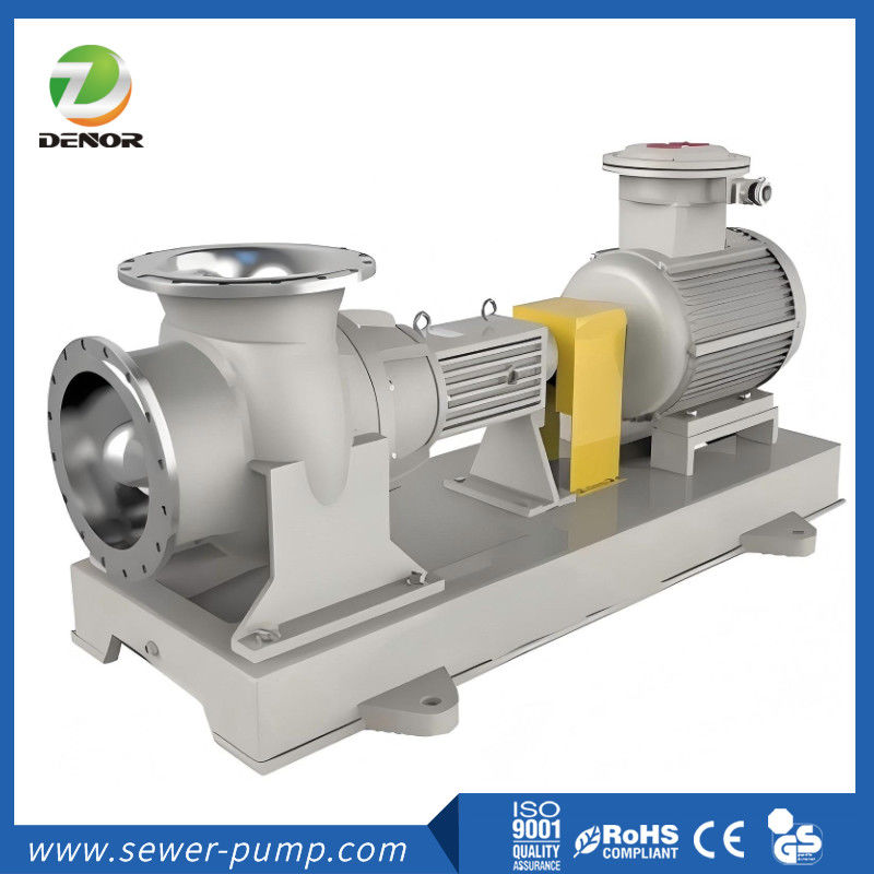 Pompa Aliran Aksial Baja Rinsing Duplex / Pompa Sirkulasi Untuk Sirkuit Evaporator