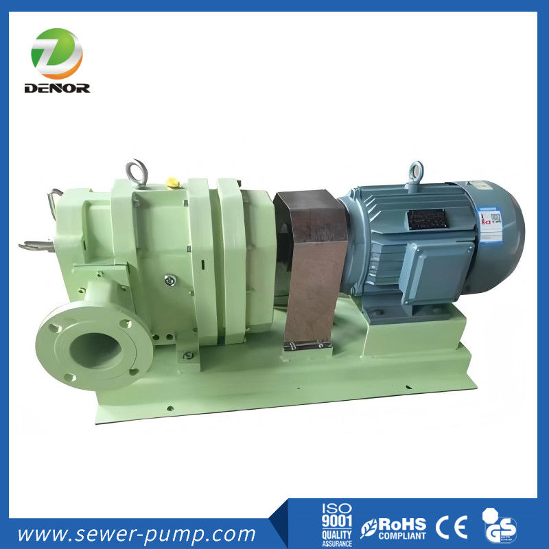 Pompa Rotor Stator Karet Vakum Lumpur Horizontal Pompa Limbah Minyak Kecil