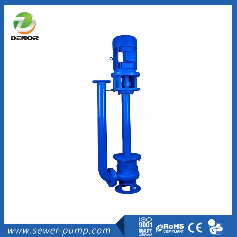 YW Tipe Limbah Submerged Pump Limbah Besar Aliran Non Clog Desain