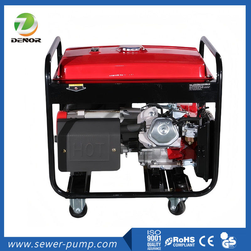 Low Noise and Diesel Pump untuk 3 Inch Gasoline Water Pump dengan Double Support Frame dan Tank Bahan Bakar Besar Baru