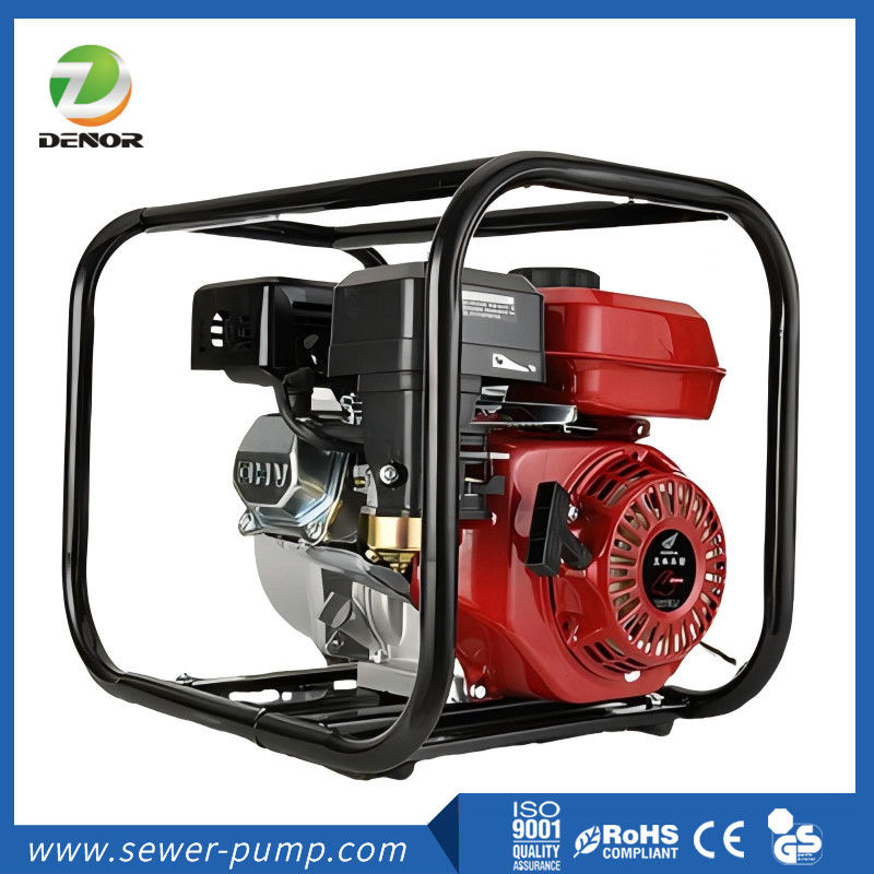 2 Inch Portable Pertanian Irigasi Pompa Air 7.5hp Untuk bahan bakar minyak diesel