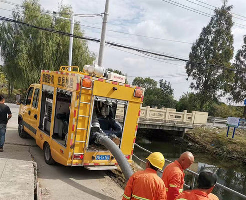 Camion pompa di emergenza di tipo diesel a grande flusso e risparmio energetico