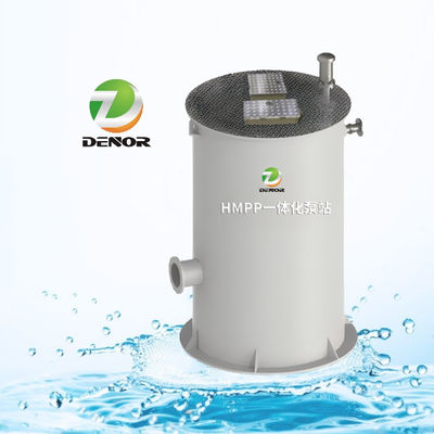 Customized HMPP Integrated Pump Station with Water Pumps Grilles and Control Equipment