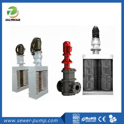 Sewage Grinder for Wastewater Treatment Plant with High Flow Capacity and Compact Design for Small Channels and Water Intakes