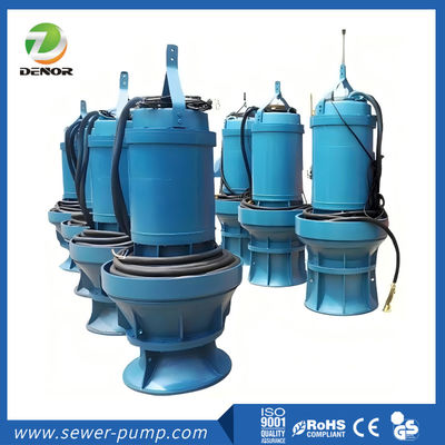ODM OEM Elbow Pump 10M3/H-35000M3/H Axial Flow Propeller Pump 1-25m Head For Pump Station