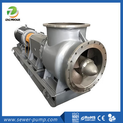 Corrosion Resistant Axial Flow Pump High Capacity Low Head For Brine Circulating