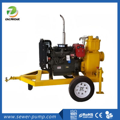 Drought Relief Diesel Pump for Large Flow Emergency Rescue