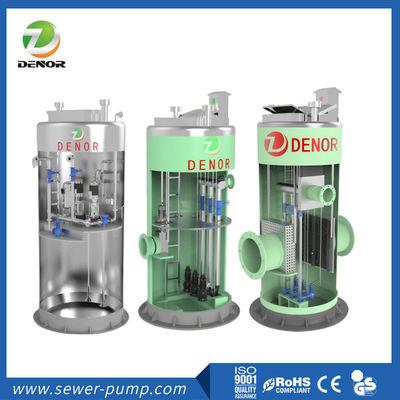 Stainless Steel & FRP GRP Wastewater Pumping Stations