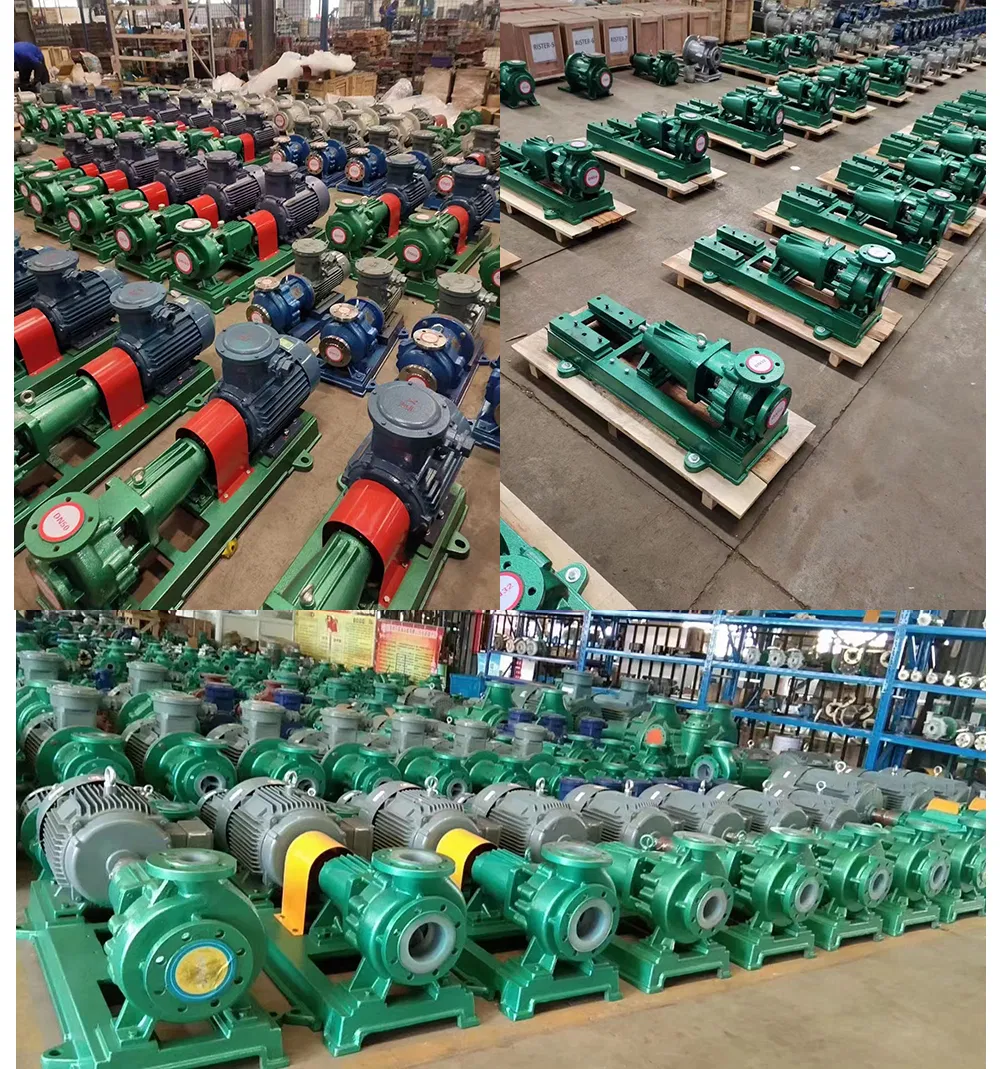 FZB Tipe Fluorine Plastic Self Priming Pump / Fluorine Lining Centrifugal Pump 5