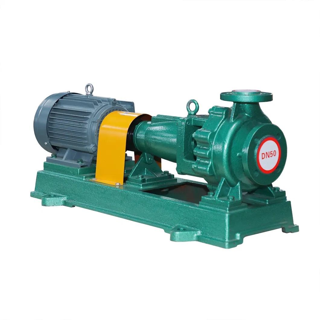 Pompa kimia jenis IHF Fluoroplastik paduan / Pompa sentrifugal tahan kimia 1