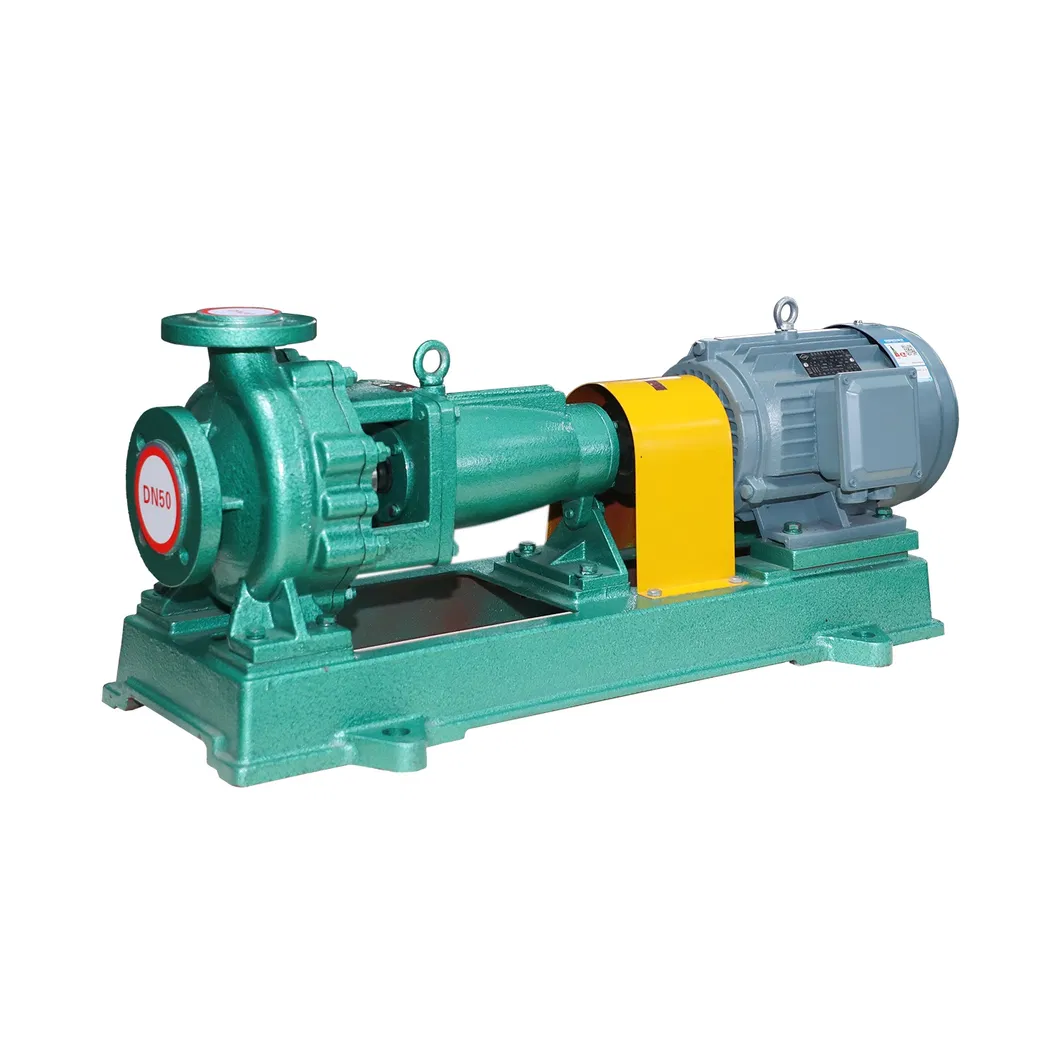 Pompa kimia jenis IHF Fluoroplastik paduan / Pompa sentrifugal tahan kimia 0