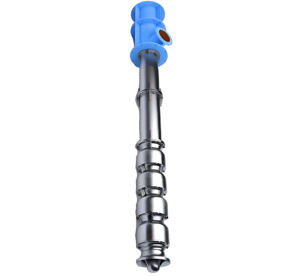 Duplex steel long shaft pump